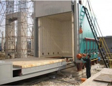 中型燃氣式臺車爐